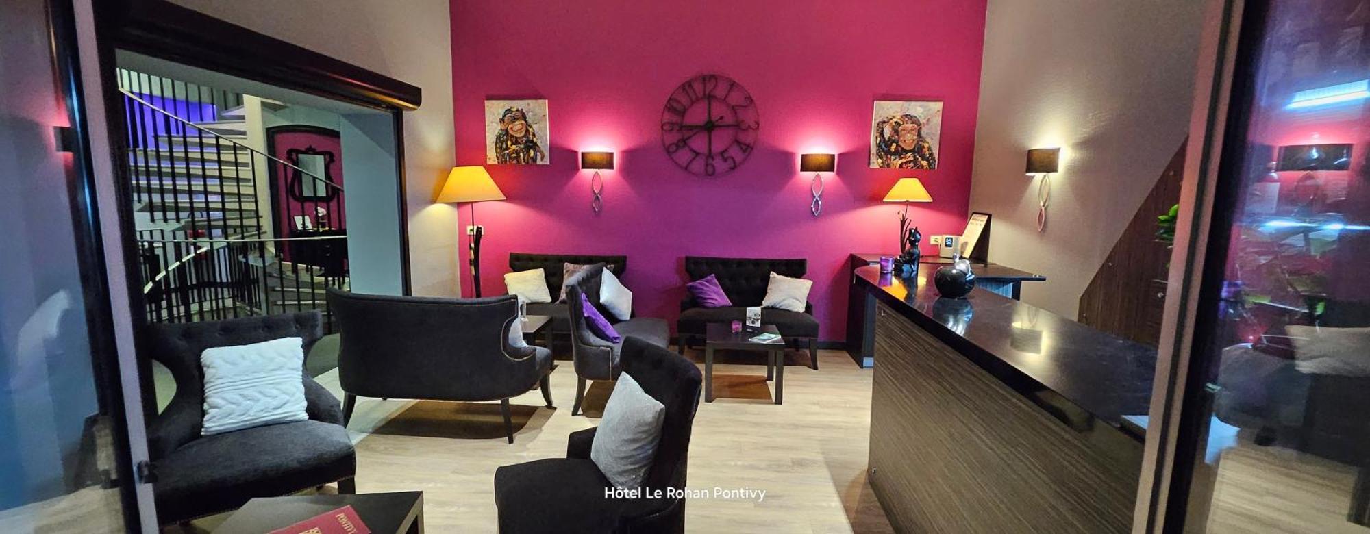 Hotel Le Rohan Charme Et Caractere Pontivy Exterior photo